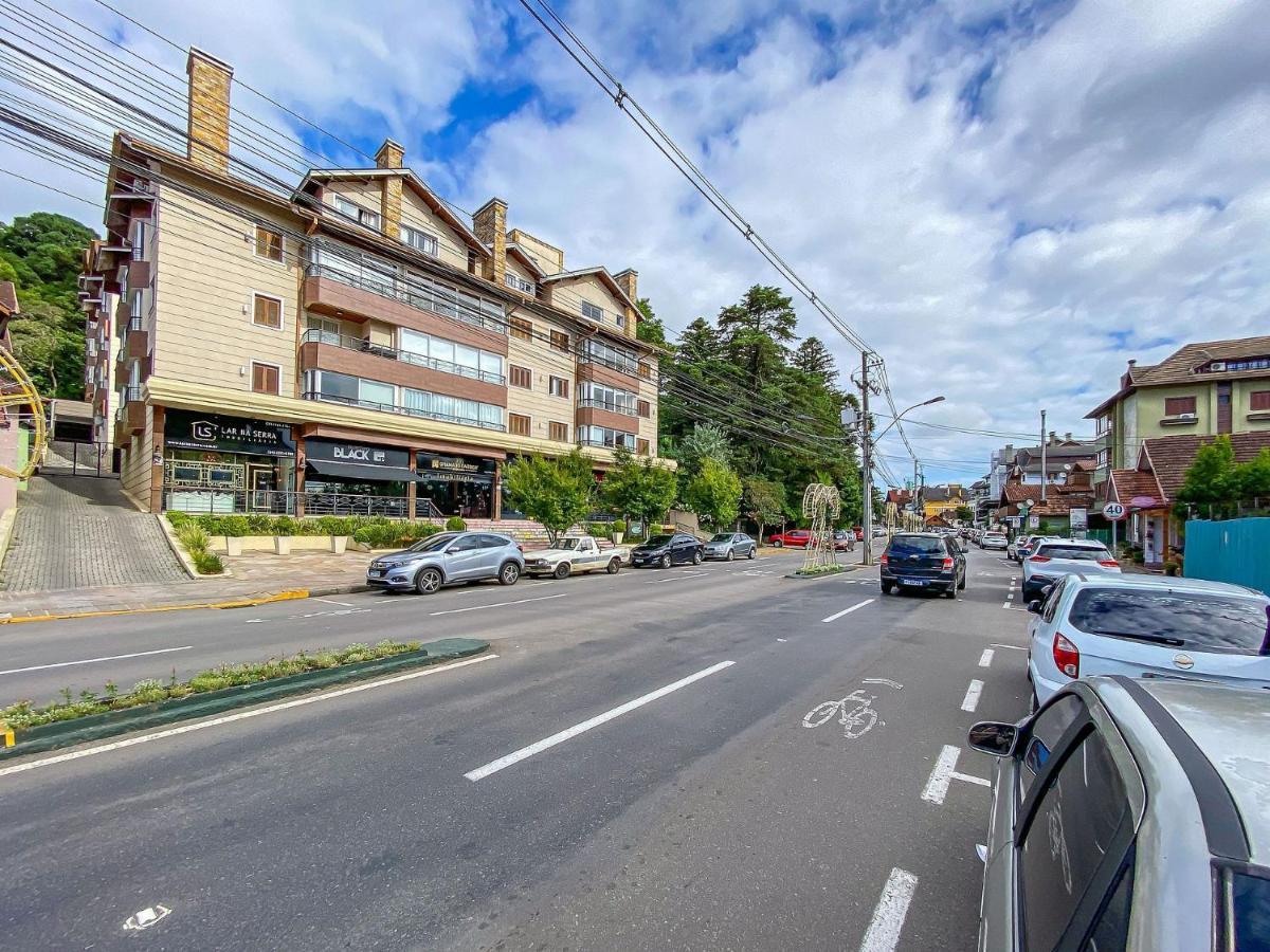 Flores Da Montanha 204C - Apto Borges De Medeiros Gramado 600 Metros Rua Coberta Leilighet Eksteriør bilde