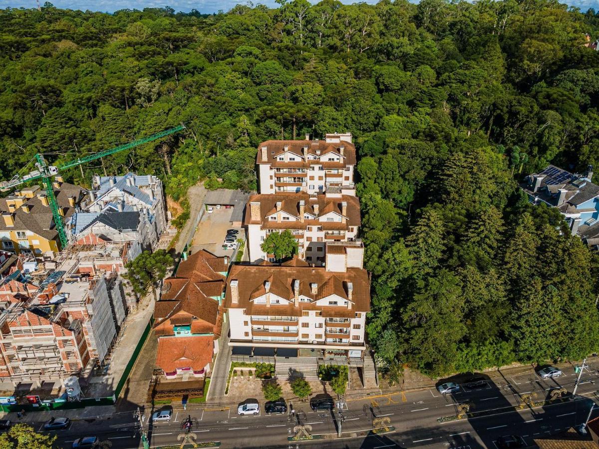 Flores Da Montanha 204C - Apto Borges De Medeiros Gramado 600 Metros Rua Coberta Leilighet Eksteriør bilde