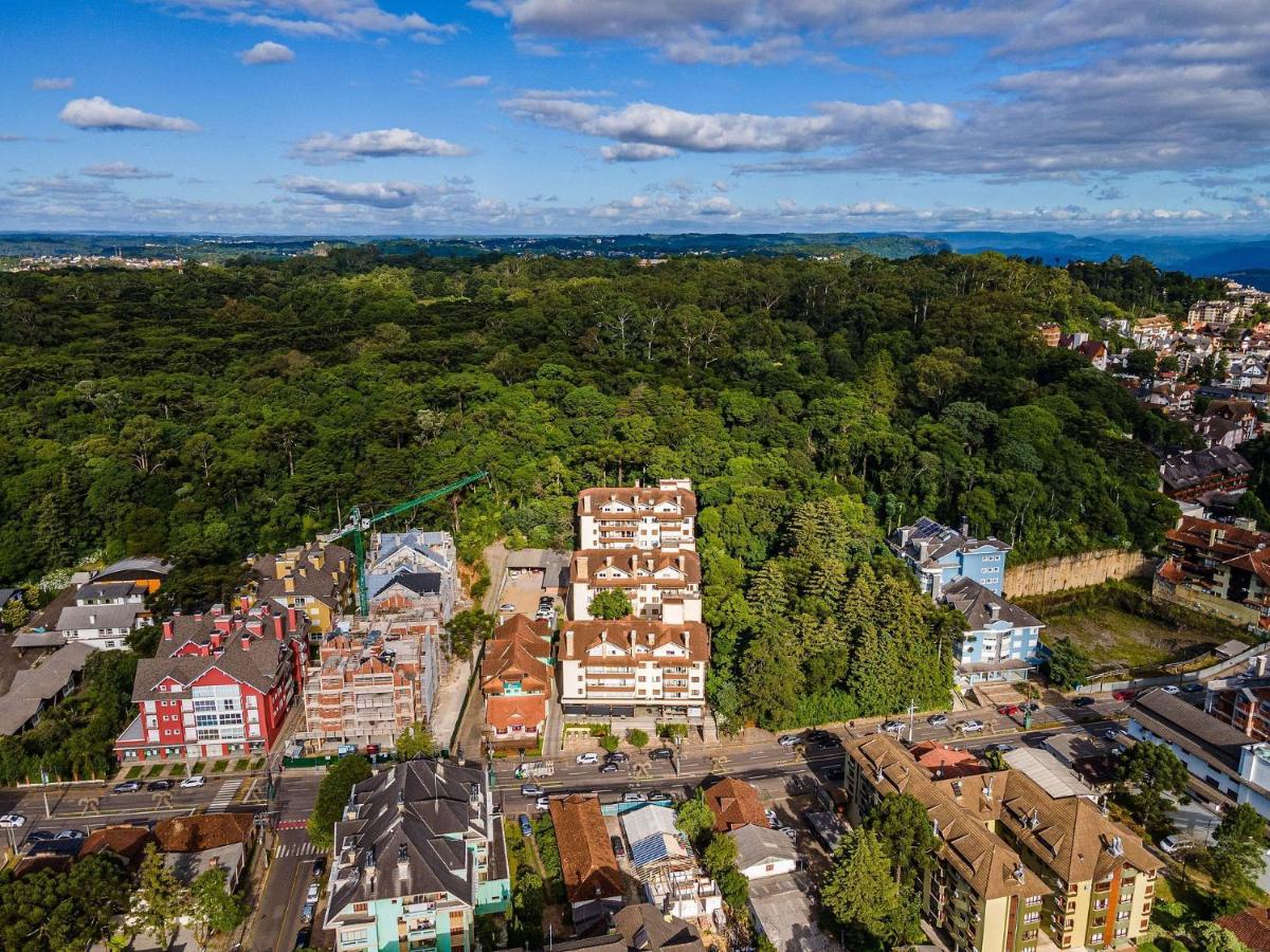 Flores Da Montanha 204C - Apto Borges De Medeiros Gramado 600 Metros Rua Coberta Leilighet Eksteriør bilde