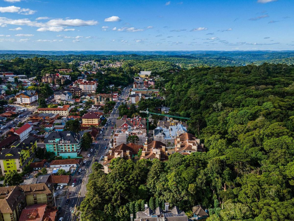 Flores Da Montanha 204C - Apto Borges De Medeiros Gramado 600 Metros Rua Coberta Leilighet Eksteriør bilde